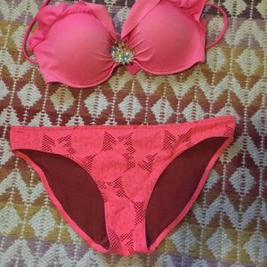 Pineapple Fluorescent Bikini Bottom